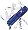 Victorinox 1.3703.T2 Climber Blue Translucent Taschenmesser transparentes Blau