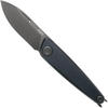 ANV Knives Z050 DLC Black/Plain edge, Dural Black/Slipjoint