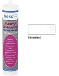 Beko Acryldichtstoff 310ml - transparent