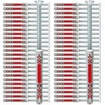 Fischer Langschaftd&uuml;bel duoxpand 10 x 80 T Senkkopfschraube - 50 St&uuml;ck - 562155