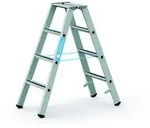 Zarges Stehleiter - 4 Sprossen - Leiterh&ouml;he 1,06 Meter - Saferstep B - 41304