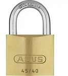 Abus Vorhangschloss Messing 45/40 Quad-Pack B/SB - 11826