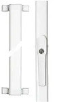 Abus Fenster-Stangenschloss FOS 550 wei&szlig; - 1 x FOS550 mit 0,75/1,18m Stangenset