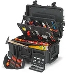 Knipex Werkzeugkoffer "Robust45" Elektro - 15kg - 63-teilig - 00 21 37