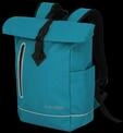BASICS Roll-Up Backpack Plane, Harbor Blue