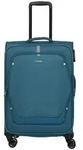 travelite UMBRIA Trolley 4-Rollen M exp. Petrol