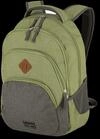 travelite BASICS Backpack Melange Green/Grey