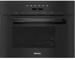 Miele DG 7240 - Dampfgarer mit 5 Jahre Garantie, Obsidianschwarz, 60 x 45 cm