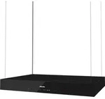 Miele DA 6708 D Aura Edition 6000 - Inselhaube mit 5 Jahre Garantie, Obsidianschwarz,