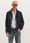 Sportiver Blouson mit Stretchkomfort und wasserabweisender Funktion in marine