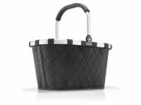 Einkaufskorb Carrybag Rhombus Black