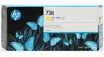 Original HP 738 Tintenpatrone gelb