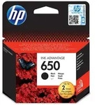 Original HP 650 Druckkopfpatrone schwarz
