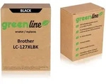greenline ersetzt Brother LC-127 XL BK Tintenpatrone, schwarz
