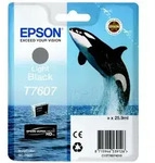 Original Epson C13T76074010 / T7607 Tintenpatrone grau