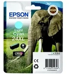 Original Epson C13T24354012 / 24XL Tintenpatrone cyan hell