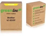 greenline ersetzt Brother LC-3213 Y Tintenpatrone, gelb