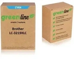 greenline ersetzt Brother LC-3219XLC Tintenpatrone, cyan