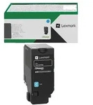 Original Lexmark 81C2XC0 Toner cyan