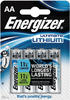 Energizer Ultimate Lithium L91 Mignon AA Batterie (4er Blister)