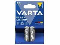 Varta Ultra Lithium L91 Mignon AA Batterie (2er Blister)