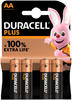Duracell Plus LR6 Mignon AA Batterie MN 1500 (4er Blister)