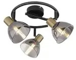 Globo Lighting Strahler &brvbar; schwarz &brvbar; Ma&szlig;e (cm): H: 17,5 &Oslash;: 25.0
