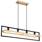 Globo Lighting H&auml;ngeleuchte &brvbar; braun &brvbar; Ma&szlig;e (cm): B: 20 H: 150