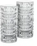 Nachtmann Latte Macchiato-Gl&auml;ser 2er Set Ethno Barista &brvbar; transparent/klar &brvbar; Glas
