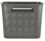 Rotho Aufbewahrungsbox BRISEN &brvbar; grau &brvbar; Polypropylen &brvbar; Ma&szlig;e (cm): B: 26 H:...