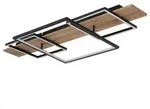 Globo Lighting Deckenleuchte &brvbar; schwarz &brvbar; Ma&szlig;e (cm): B: 95 H: 10 T: 40.0