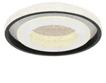 Globo Lighting Deckenleuchte &brvbar; silber &brvbar; Ma&szlig;e (cm): H: 8 &Oslash;: 50.0