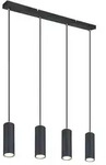 Globo Lighting H&auml;ngeleuchte &brvbar; schwarz &brvbar; Ma&szlig;e (cm): B: 6 H: 120