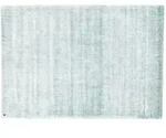 Tom Tailor Wollteppich &brvbar; blau &brvbar; Viskose &brvbar; Ma&szlig;e (cm): B: 65 H: 2