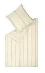Musterring Satin Wende-Bettw&auml;sche Square &brvbar; beige &brvbar; Ma&szlig;e (cm): B: 135