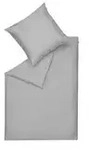 SCH&Ouml;NER WOHNEN Kollektion Satin Bettw&auml;sche Pure &brvbar; grau &brvbar; Ma&szlig;e (cm): B: 135
