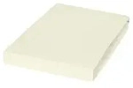 Janine Spannbetttuch &brvbar; beige &brvbar; Ma&szlig;e (cm): B: 100 H: 35