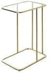 Beistelltisch &brvbar; gold &brvbar; Ma&szlig;e (cm): B: 45 H: 65