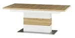 maison bleue S&auml;ulentisch Xanten &brvbar; holzfarben &brvbar; Ma&szlig;e (cm): B: 100 H: 77