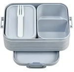 Mepal Bento-Lunchbox "To Go" Take a Break &brvbar; rot &brvbar; Kunststoff &brvbar; Ma&szlig;e (cm): B: 12