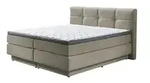 Primo Boxspringbett &brvbar; creme &brvbar; Ma&szlig;e (cm): B: 168 H: 112