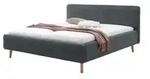 Polsterbett &brvbar; grau &brvbar; Ma&szlig;e (cm): B: 181 H: 105