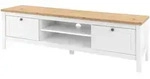 TV-Lowboard &brvbar; wei&szlig; &brvbar; Ma&szlig;e (cm): B: 160 H: 45 T: 40.0