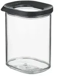 Mepal Vorratsdose Modula Mini &brvbar; schwarz &brvbar; Kunststoff &brvbar; Ma&szlig;e (cm): B: 7,2 H: 11,3