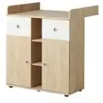 Wickelkommode &brvbar; holzfarben &brvbar; Ma&szlig;e (cm): B: 90 H: 89 T: 39.0