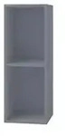 Standregal &brvbar; grau &brvbar; Ma&szlig;e (cm): B: 34 H: 72 T: 30.0