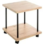 Beistelltisch &brvbar; holzfarben &brvbar; Ma&szlig;e (cm): B: 40 H: 45