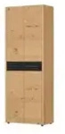Woodford Dielenschrank Lina &brvbar; holzfarben &brvbar; Ma&szlig;e (cm): B: 73 H: 193 T: 37.0