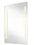 LED-Spiegel &brvbar; transparent/klar &brvbar; Glas &brvbar; Ma&szlig;e (cm): B: 3,5 H: 70