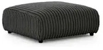 S-STYLE Hocker Mollis &brvbar; grau &brvbar; Ma&szlig;e (cm): B: 88 H: 39